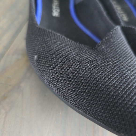 Rothys the point black ballerina flats size 8 - Picture 5 of 10